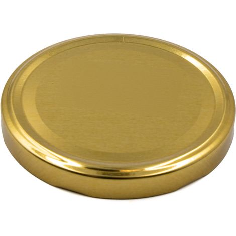 Tapa dorada para tarro de 100 mm - 6 ganchos (1/2)