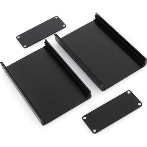 Gehäuse für Leiterplatten, Elektronik-Bastelprojekt, 80 x 50 x 20 mm, Aluminium SG (1/5)