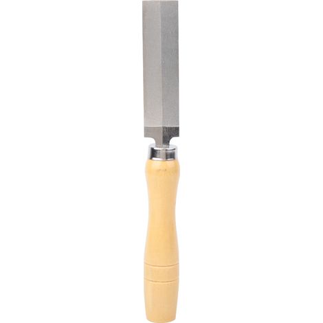 Lime rhombique diamant, manche en bois, meulage du verre et du métal, outil de jardin pour le travail du bois
(3 pouces)
