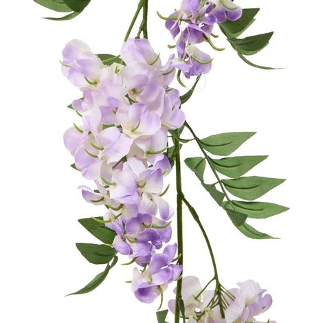 Girlande Glyzinie Künstliche Phoebe L20xP10xH178 cm - (1/4)