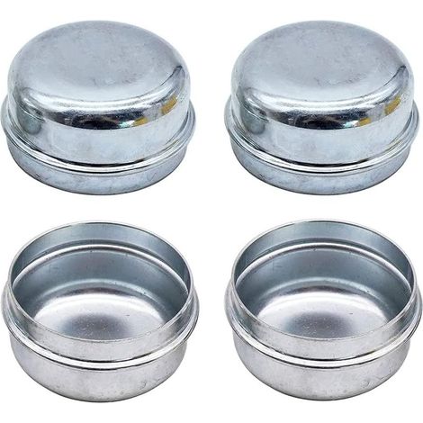 Wheel hub covers for trailers, dust protection, suitable for utility trailers, fishing boats, sailboats, 5 cm (2 inches) (1/4)
