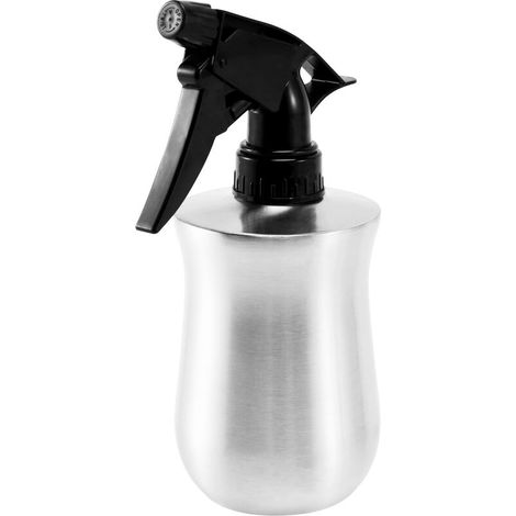 Ensemble d'outils de jardinage en acier inoxydable 350 ml, arrosoir, vaporisateur pour plantes, argent (1/5)
