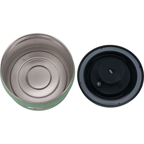 Boîte de conservation alimentaire en acier inoxydable, idéale pour conserver le thé, le café, les haricots, la farine, les céréales, le sucre, la menthe, les herbes, 750 ml, 14,2 x 9,4 cm (1/5)
