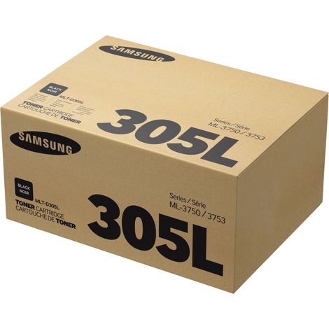 Cartouche de toner noir haut rendement Samsung MLT-D305L SV048A pour ML-3750ND (1/3)