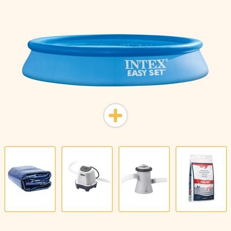 Intex Piscine Easy Set Ronde - 305x61 cm - 5-pièces  SCB54 (1/5)