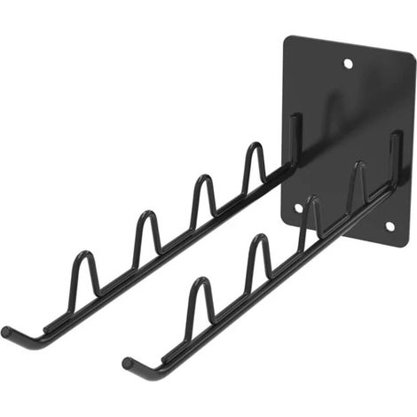 Support mural robuste en métal pour outils de jardin, râteau, pelle, balai, résistant à la rouille (1/5)