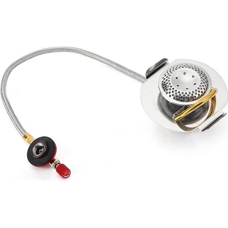 Hornillos de gas portátiles LIFCAUSAL para montañismo y acampada con cabezales profesionales y accesorios para exteriores.
