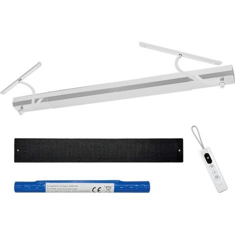 Motorisation solaire volet battant Night & Day blanc - FAAC 105760SOL