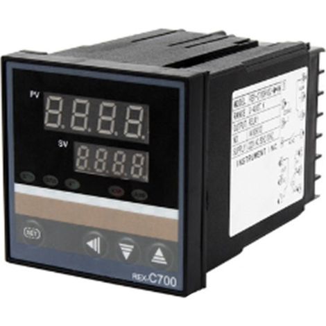 Contrôleur de température industriel intelligent numérique 220 V Relais-C700 Sortie relais de thermostat (1/5)