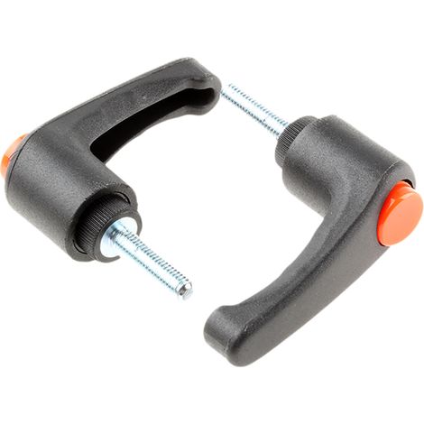Levier de serrage RS PRO, , filetage M5, Mâle L. 20mm ( Prix pour Paquet de 2 )