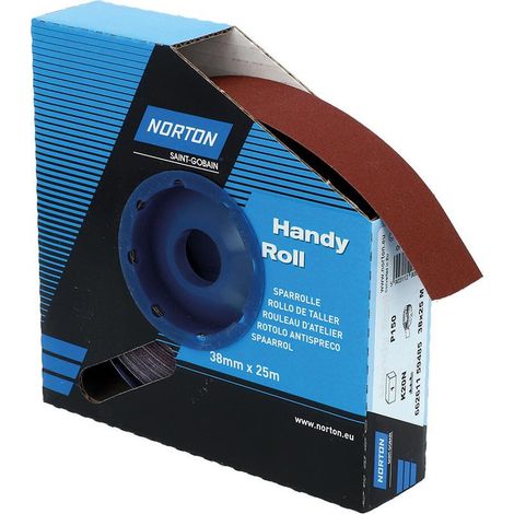 Rodillo abrasivo K20N 38mmx25m P150