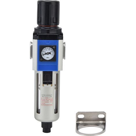 Compresseur d'air filtre de débit régulateur de pression séparateur d'huile d'eau avec accessoire de jauge GFR300-15 (1/5)