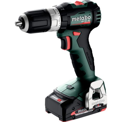 Metabo Akku-Schlagbohrschrauber SB 18 L BL, incl. 2x Akku Li-Power 2 Ah, Ladegerät, Zubehör, metaBOX (1/5)