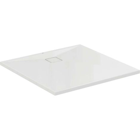 Ideal Standard Ultra Flat Evo - Receveur de douche 100x100 cm, Antidérapant, blanc brillant T542401 (1/5)