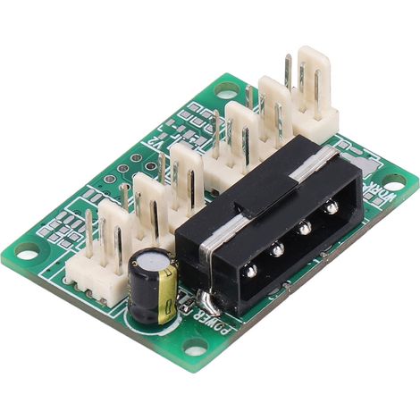 Contrôleur de ventilateur à vitesse réglable 2K-50KHZ, 3 broches 2510, 12V, pour boîtier d'ordinateur industriel (1/5)
