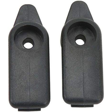 Par de soportes para parasoles de coche, negros, 10411051, repuesto para Corvette C5 1997-2004 (1/5)