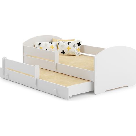 Letto matrimoniale LUK bianco 160x80