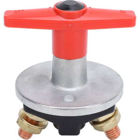 Coupe-circuit batterie 300A Toivize M10 Cuivre/ABS Interrupteur principal de déconnexion universel 12-24V pour voiture camion (1/5)