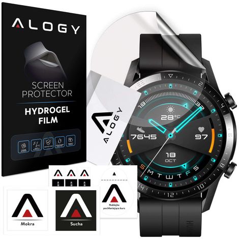 Pellicola protettiva in idrogel Alogy per smartwatch Huawei Watch GT (1/5)