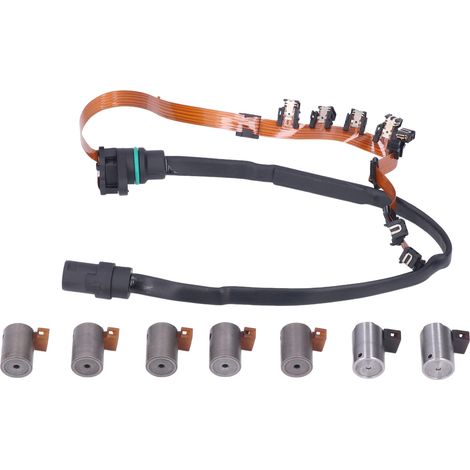 Jeu de solénoïdes de changement de faisceau de câblage de Transmission 01M G93, remplacement résistant à l'usure pour MK3 MK4, 8 pièces (1/5)