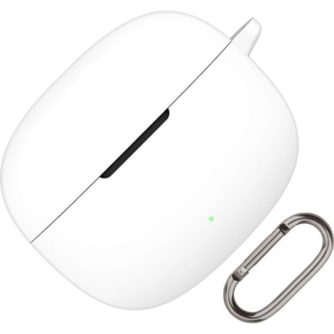 Funda de silicona antigolpes para auriculares, blanca (1/2)