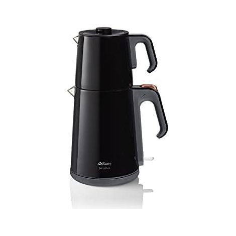 Elektrischer Wasserkocher Arzum Cay Sefasi schwarz 1.8L 1650W