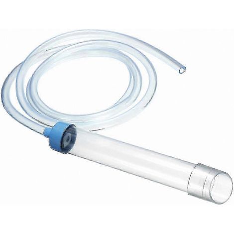 Nettoyeur de gravier pour aquarium avec pompe à siphon et tuyau pour le changement d'eau (1/4)