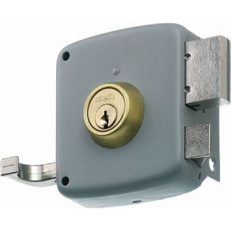 mcm cerradura sobreponer 2525p-  80-dcha pintada cilindro perfil (1/2)