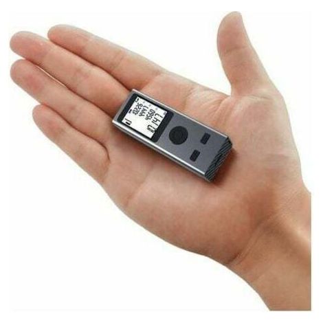 Télémètre laser numérique 30m – Rechargeable par Micro USB – Précision ±2mm – Pour mesures continues et volume