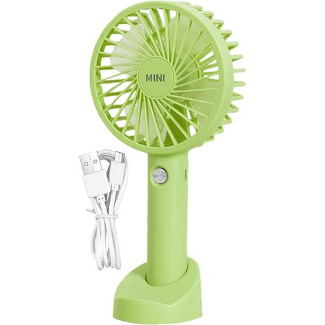 ventilateur rechargeable à 3 vitesses avec base (1/5)
