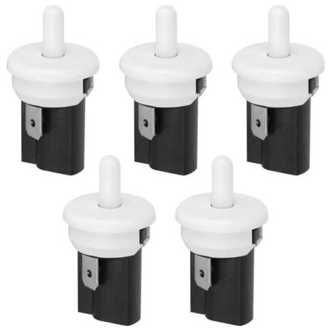 Interrupteur momentané pour porte de réfrigérateur (5 pièces) PBS-35 3A 250V CA, Pièces détachées pour réfrigérateur (1/4)