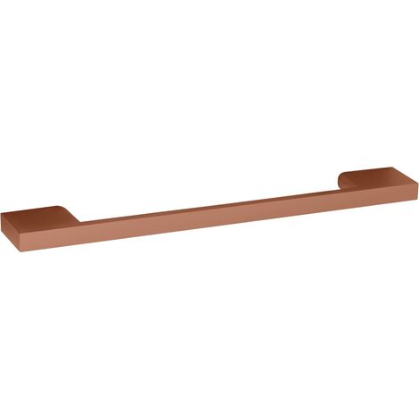 Furniture Handle Square D Shape Handle, 191mm (160mm Centres) - Copper