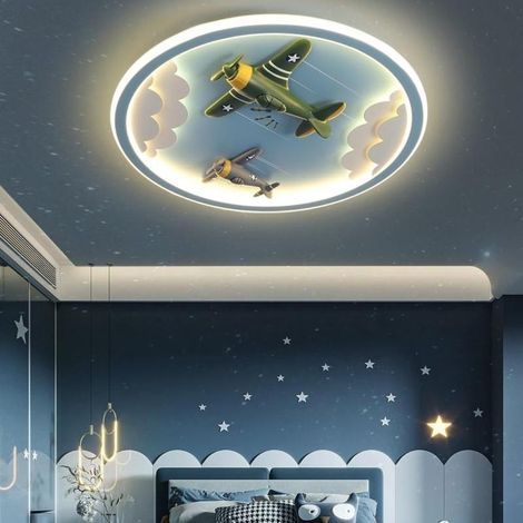 Unicorn LED Ceiling Light for Children, 72W, 5500lm, Dimmable with Remote Control, Pink/Blue/White, for Children's Bedroom/Living Room (1/5)