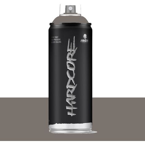 Bombe de peinture aérosol MTN Hardcore Gris nazgul (RV-40) 0,4 L (1/2)