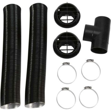 Automatischer Heizungsschlauch für Autos, 60 mm T-Stück-Klemmen, Heißluftauslass-Set für Parkposition