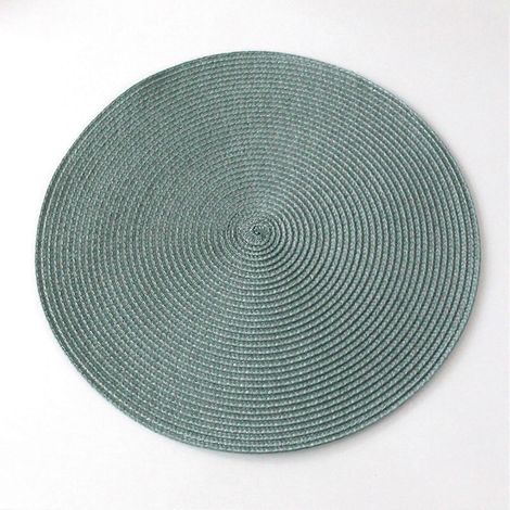 Ensemble de 6 sets de table antidérapants pour la cuisine, tissés à la main. (1/5)