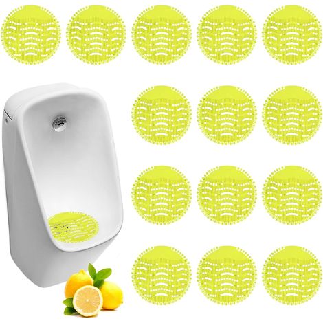 Urinal Screens, 16 Pieces Urinal Filter With Perfume, Urinal Deodorizer, Spatter-Less Grid Urinal, Screen For Urinal, Urinal Filters, Grid Urinal Filter For Hotels Offices (1/5)