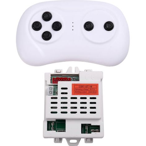 CSR-12T-1B Télécommande et récepteur 12V pour voiture électrique pour enfants (pièce de rechange) (1/4)