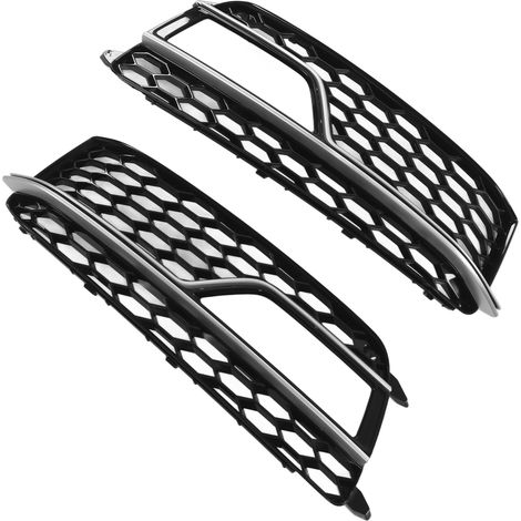 2x Grille de Pare-Choc Antérieur pour Feux Anti-Brouillard Garniture 8T0807681M Décoration Extérieure Auto Remplacement Compatible S5 A5 S-Line 2012-2016 (1/5)