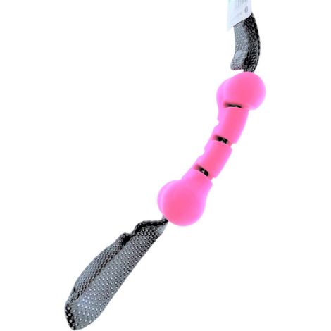 Jouet balle os avec poignées,  TPR, 15 cm, pour chien - animallparadise