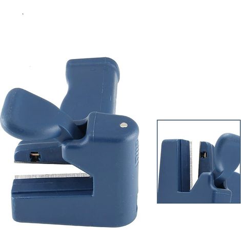 Rabot à chant manuel double usage – Coupe les surplus de chant sur PVC et stratifié – Finition professionnelle pour ébéniste