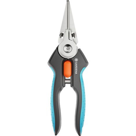GARDENA GripCut. Ciseaux de récolte avec pince de maintien. Coupes précises et nettes. Poignées ergonomiques. Convient pour un usage alimentaire. (12213-20) (1/5)