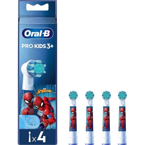 Spiderman Toothbrush Heads, 4-Pack (1/5)