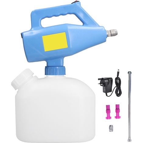 Tragbarer, wiederaufladbarer Elektrosprüher (4 Liter) für Garten und Haushalt, UK-Stecker 100–240 V (1/5)