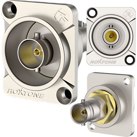 Conector de panel BNC de doble cara Roxtone RAB75D (1/5)
