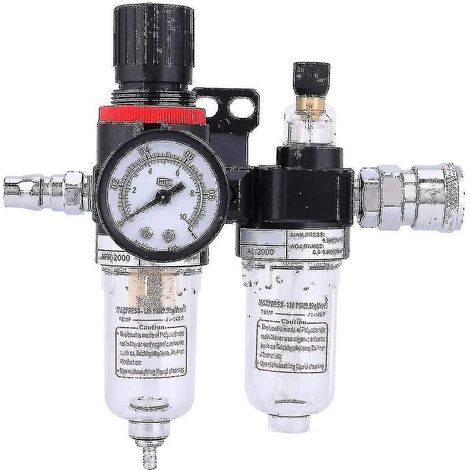 Air Filter Pressure Regulator Oil Water Separator for Air Compressor (1/3)