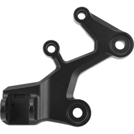 Supporto per poggiapiedi anteriore in alluminio, antiruggine e resistente alle crepe, per il lato destro della motocicletta. (1/4)