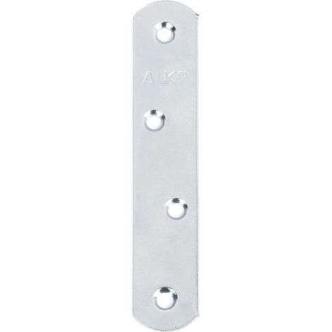 HERRAJES ALK placa recta zincada 37mm / 96,9mm altura 96.9 , 0CIENTOS (1/3)