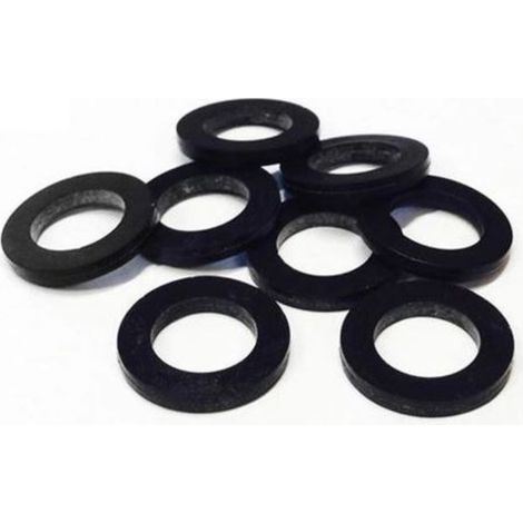 100 PZ GUARNIZIONI IN GOMMA XREGOLATORE BOMBOLA 1/2' UNIVERSALE FERR 291255