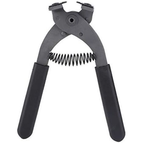Outil de poinçon en cuir, outils de poinçon d'artisanat en cuir en acier au carbone[4mm-2 dents]Poinçonnage (1/5)